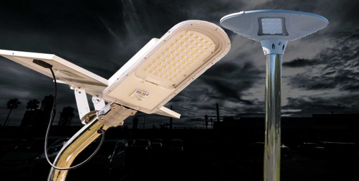 駐車場 LEDソーラー外灯・照明（低価格）